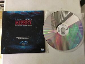 Misery Horror Laserdisc James Caan Kathy Bates Nelson Entertainment