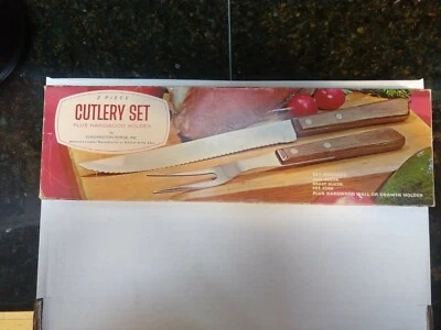 Washington Forge 3 件套餐具套装,1952 年以来全新带盒 — 第 1/4 张图片