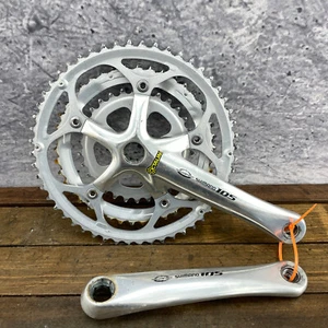Vintage Shimano 105 Crank Set TRIPLE 175 FC-5502 5505 130 BCD Octalink Spline B0 - Picture 1 of 18