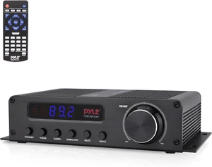 Bluetooth Home Theater Receiver 5-Channel Amplifier (100W) Surround Sound & HDMI - Picture 1 of 7