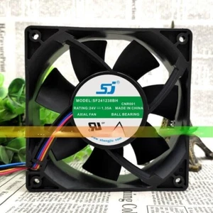 SJ BRAND SF241238BH 12038 12CM 24V 1.35A Large Air Volume Inverter Cooling Fan - Picture 1 of 2