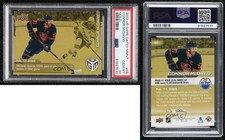 2022-23 Upper Deck Game Dated Moments Gold /100 Connor McDavid #55 PSA 10 GEM MT