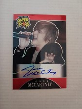 Jesse McCartney /3 Red Prism Pro Set SS Autograph Card 2021 Leaf Pop Century