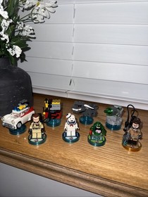 Lego Dimensions Ghost Buster Lot! Good Condition Missing Some Pieces On Vehicle