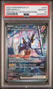 Pokemon Card PSA 10 Miraidon ex SIR Scarlet Violet Base 208/162 Italian - Imagen 1 de 2