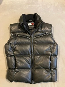 WOW - Hermoso - Ralph Lauren - RLX - Chaleco Hinchado de Cuero - Para Mujer Mediano - WOW - Imagen 1 de 7