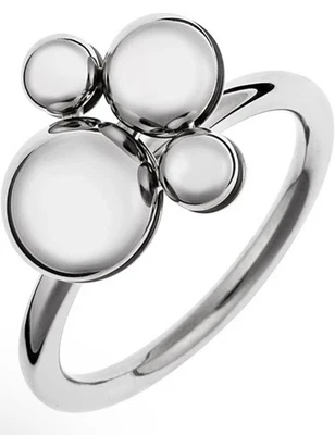 NUEVO CON ETIQUETAS ANILLO GIRATORIO DE PLATA CALVIN KLEIN TALLA 9,5 PRECIO DE VENTA SUGERIDO POR EL FABRICANTE 110 USD Foto 1 de 4