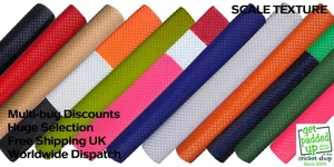 Impugnature per mazza da cricket in scala texture adulto giovanile, 26 opzioni di colore posta gratuita - Foto 1 di 37