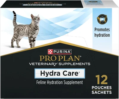 NESTLE PURINA VETERINARY DIETS Purina Pro Plan Veterinary Supplements Hydra Care Cat Supplements - (Pack of 24)