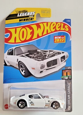 Pontiac Firebird HW Dream Garage 70 2022 blanco Hot Wheels Foto 1 de 3