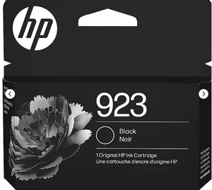 HP 923 Tintenpatrone Schwarz Standardkapazität, druckt bis zu 500 Seiten (4K0T3LN) - Bild 1 von 3