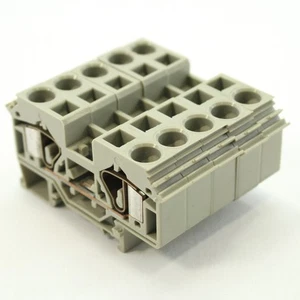 135pk Wago Din Rail Mount Terminal Blocks 2-Position 16mm 24-6AWG Clamp 283-601 - Bild 1 von 5