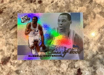 2008 Press Pass - Classe de 2008 Russell Westbrook #CL-5 (RC) - Imagem 1 de 2
