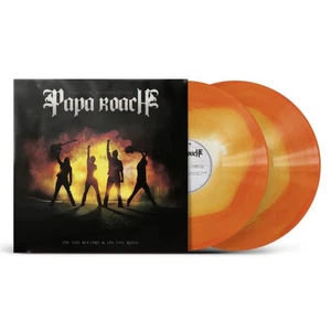 Papa Roach - Time for Annihilation - White & Orange Sunburst Vinyl 2LP - presale - Picture 1 of 1