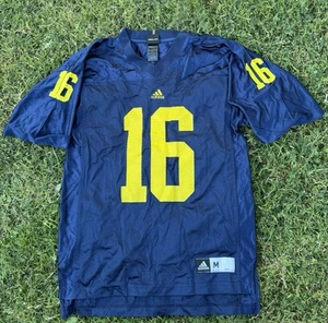 Michigan Trikot Herren M Wolverines #14 Go blau gelb Football NCAA Adidas - Bild 1 von 5