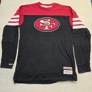 Camisa Mitchell & Ness Grande Retro Manga Larga Algodón San Francisco 49ers - Imagen 1 de 12