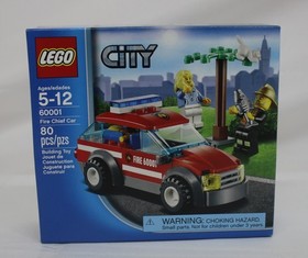 LEGO City: Fire Chief Car (60001) Brand New & Factory Sealed