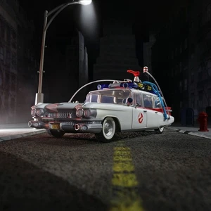 Ghostbusters Plasma Series Fahrzeug 1/18 Ecto-1 (1984) - Bild 1 von 15