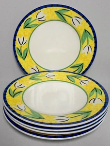 Mikasa FLOWER FEST Dinner Plates SOLD IN SETS OF FIVE More Items Here - Picture 1 of 4