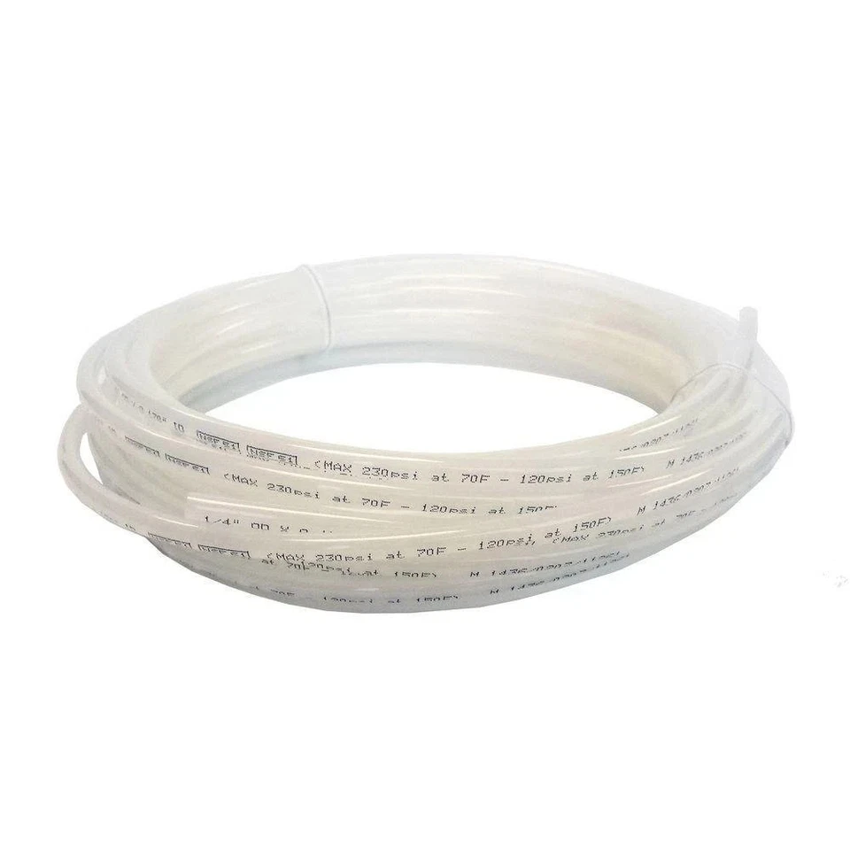 John Guest Pe-08-bi-025f-n LLDPE Tubing 25 Feet 1/4" Natural