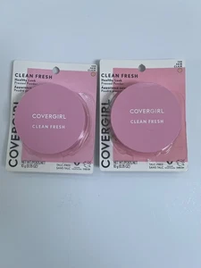 2er Set CoverGirl Clean Fresh Healthy Look gepresster Puder 140 Light - Bild 1 von 4
