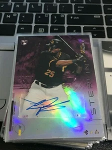2014 Bowman Sterling Rookie Autographs Magenta Gregory Polanco/99 AUTO PIRATES! - Picture 1 of 2
