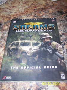 2005 Official Strategy Guide for SOCOM 3 U.S.NAVY SEALS  - Bild 1 von 1