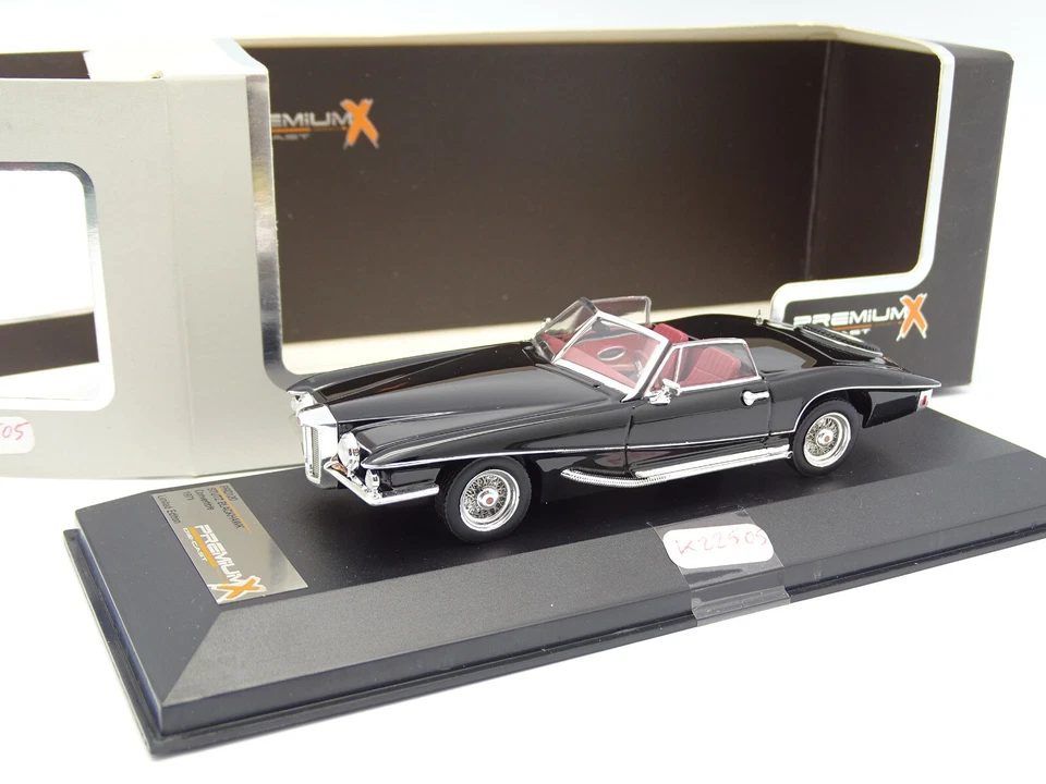 Premium X 1/43 - Stutz Blackhawk Convertible Nera 1971 - Immagine 1 di 1