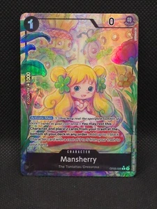 One Piece TCG Inglese OP05-088 Mansherry Alt Art Parallelo - Foto 1 di 2