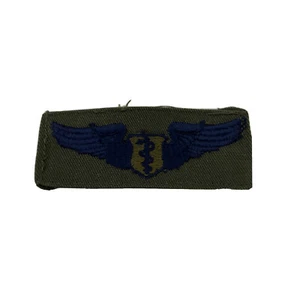 US Air Force Basic Flight Surgeon Badge Subdued Patch Blue 3” x 1.25” - Picture 1 of 7