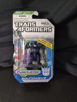 Transformers Prime Cyberverse Legion Class Soundwave Intelligence Specialist Nuevo Foto 1 de 4