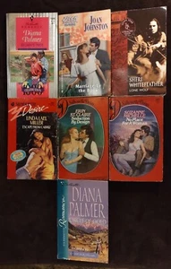 Silhouette lot of 7 Paperback Books ADVENTURE SUSPENSE DESIRE ROMANCE LOVE - Picture 1 of 1