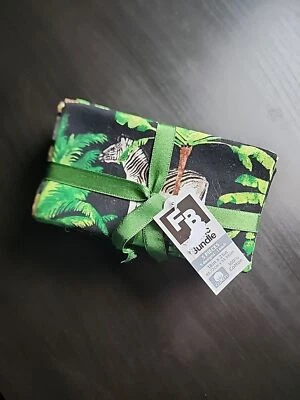 NEW Fat Quarter  5PC Bundle Cotton Sewing Fabric Gone Wild Animal Print - Image 1 of 4