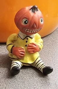 Leichenschauhaus Verkauf: Halloween Poliwogg 1" KÜRBIS JUNGE nicht mehr produziert 2001 neuwertig - Bild 1 von 3