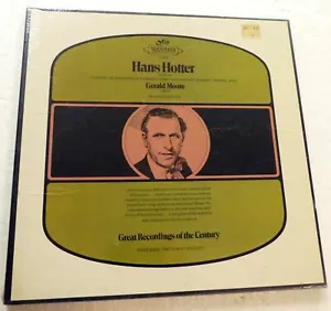 HANS HOTTER Gerald MOORE Great Recordings Of Century 3xLP BOX Opera SEALED LH874 - Picture 1 of 1