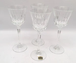 4 Mikasa Crystal PARK AVENUE Wine Glasses 8” TS 115 - Picture 1 of 2