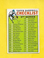 1964 Topps 3rd Series Baseball Checklist #188 UNMARKED EX-  FREE SHIPPING