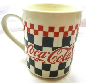 Vintage Coke-Coca Cola Coffee Mug, 1995 by Gibson, 12 oz Classic Coke Logo Mug - Picture 1 of 4
