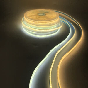 5M FCOB LED Strip Light 280LEDs Flexible COB Led Lights RA90 Dimmable DC24V 8W/M - Picture 1 of 14
