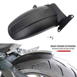 For HONDA NC750X NC750 X 2012-2023 Motorcycle Rear Fender Extender Mudguard - Picture 1 of 6
