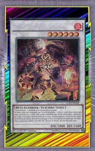 Vulcain Le Divin LC5D-FR249 Feu Bête-Guerrier Synchro Effet Niveau 6 YGO - Picture 1 of 1