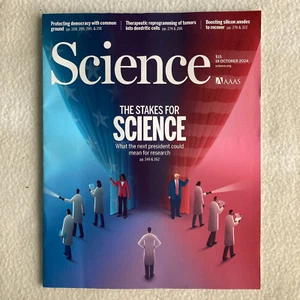 AAAS Science Magazine Vol 385 No 6719 18 October 2024 Next US President Research - Imagen 1 de 1