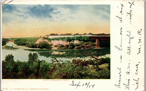 Fort Snelling Bridge Across Mississippi St. Paul MN 1904 Vintage Postcard AA1 - Picture 1 of 2