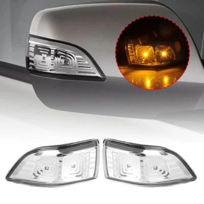 Left/Right Side Mirror Turn Signal Light For KIA SEDONA 2010 2011 2012 2013 14 - Image 1 of 4