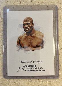 RAMPAGE JACKSON 💎GOAT/HOF 2008 ✨ROOKIE✨CARD ALLEN GINTER /TOPPS