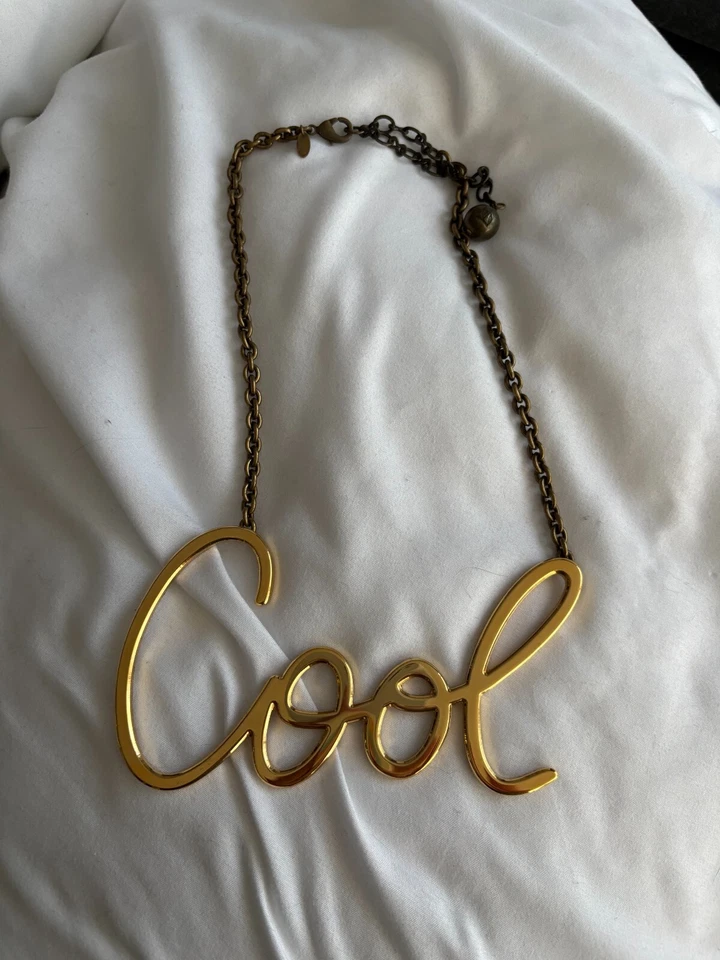 Collar Colgante Lanvin "Cool" Oro Stephanie Foto 1 de 4