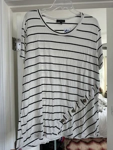 Scarlett| Women's Striped Blouse| Size 1X - Picture 1 of 6