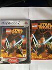 Lego Star Wars The Video Game -  Sony Playstation 2 PS2  - Boxed w/ Manual