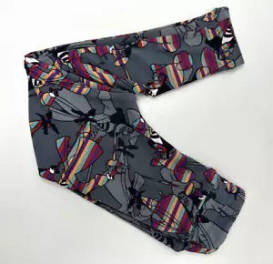 LuLaRoe Disney Villains Captain Hook Peter Pan Kids S/M Leggings Halloween NWT - Picture 1 of 12