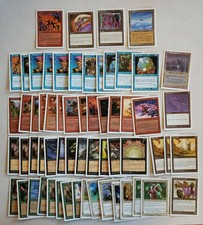 MTG Lot of 62 Cards 5th Fifth Edition Vintage 1997 Rare Uncommon Common